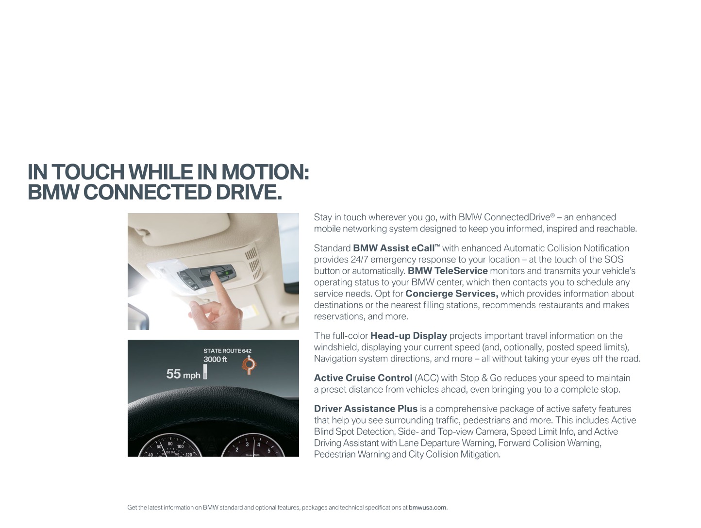 2014 BMW 3-Series Wagon Brochure Page 4